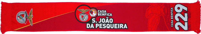 Cachecol Casa Benfica So Joo da Pesqueira