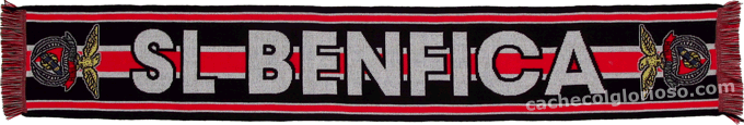 Cachecol SL Benfica Listas Horizontais