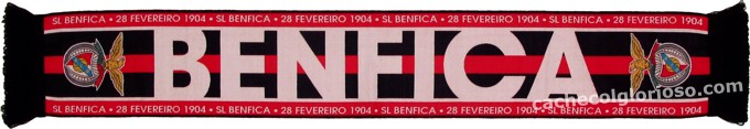 cachecol benfica 28 fevereiro 1904