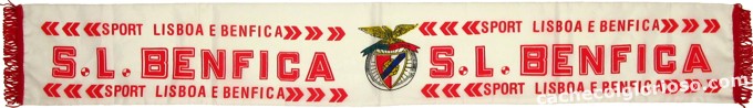 cachecol sl benfica cetim estampado