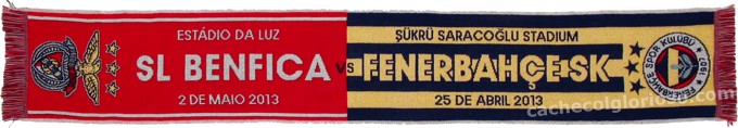 cachecol benfica fenerbahce liga europa 2012-13