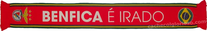 cachecol benfica e irado brasil