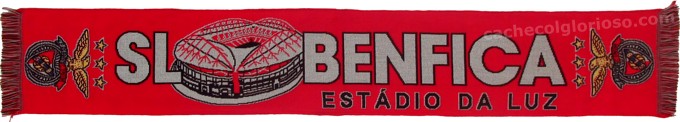 cachecol sl benfica estadio da luz