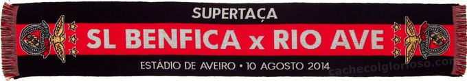 cachecol benfica rio ave supertaca 2014