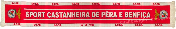 cachecol sport castanheira pera benfica