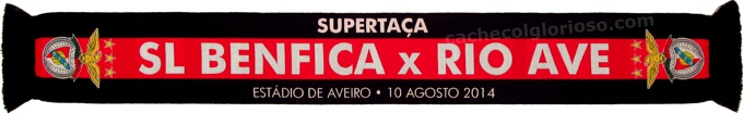 cachecol benfica rio ave supertaca 2014