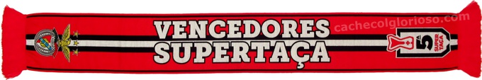 cachecol benfica vencedor supertaca 5 2013-14