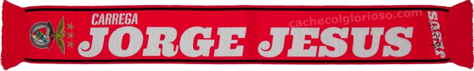 cachecol benfica t jorge jesus 2014-15