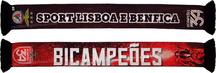 cachecol sport lisboa benfica bicampeoes 34 5080