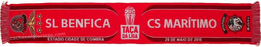 cachecol benfica maritimo final taca da liga 2014-15