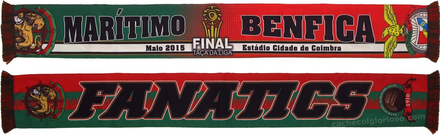 cachecol benfica maritimo final taca da liga 2014-15 fanatics