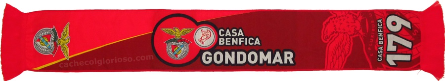 cachecol casa benfica gondomar