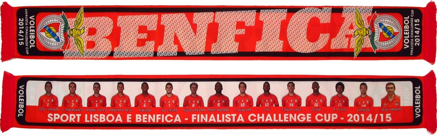 cachecol voleibol finalista taca challenge 2014-15
