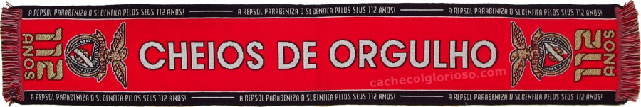 cachecol benfica 112 anos cheios de orgulho repsol