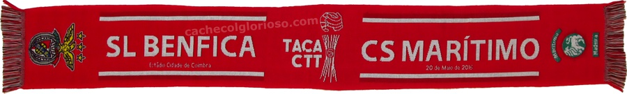 cachecol benfica maritimo taca liga 2015-16