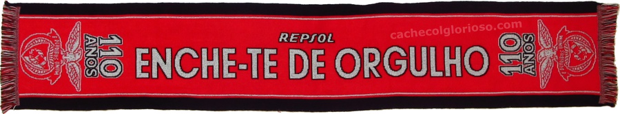 cachecol benfica repsol enche-te de orgulho 110 anos