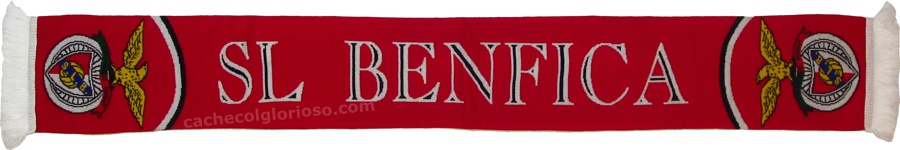 cachecol sl benfica vermelho