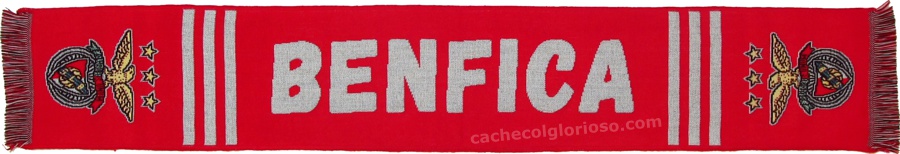 cachecol benfica vermelho 3 listas br econ
