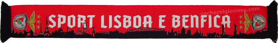 cachecol sport lisboa benfica skyline mundo ILJ2810