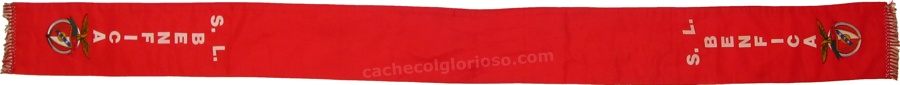 cachecol sl benfica serigrafado vermelho