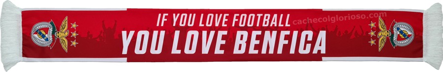 cachecol if you love football you love benfica