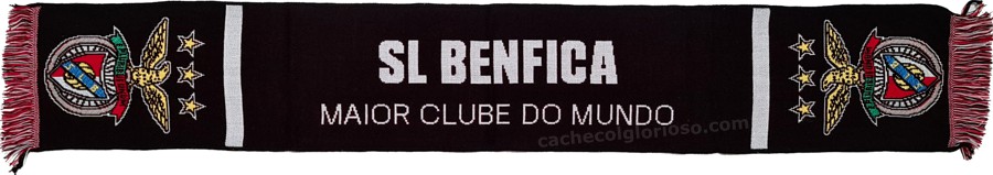 cachecol sl benfica maior clube do mundo