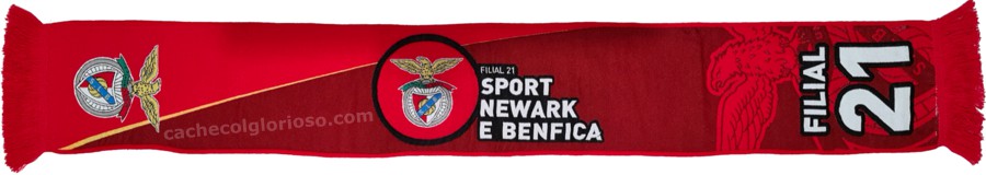 cachecol sport newark e benfica filial 21