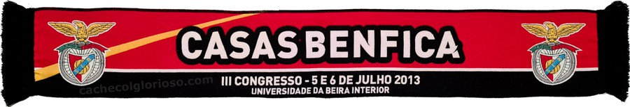 cachecol casas benfica iii congresso 2013