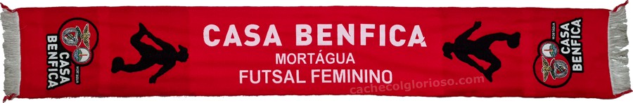 cachecol casa benfica mortagua futsal feminino