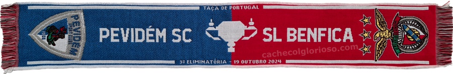 cachecol benfica pevidem taca portugal 2024-25