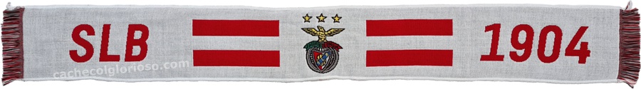 cachecol benfica slb 1904 branco lj08874