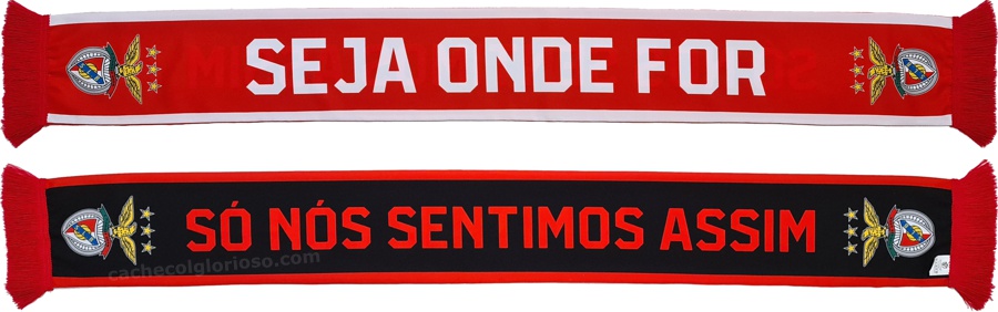 cachecol benfica seja onde for so nos sentimos assim lj09157