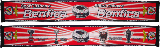 Cachecol Cachecóis Benfica Títulos Taças