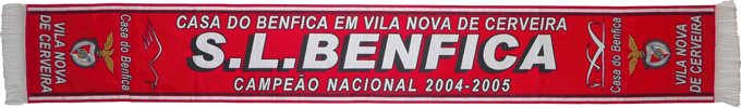 Cachecol Cachecóis Casa Benfica Vila Nova de Cerveira