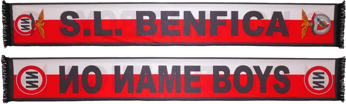 Cachecol Cachecóis Benfica No Name Boys