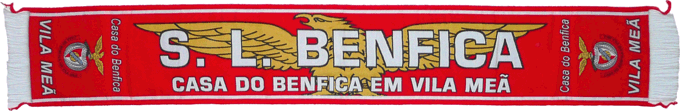 Cachecol Cachecóis Casa do Benfica em Vila Meã
