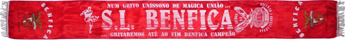 Cachecol Cachecóis Benfica Maior Clube do Mundo