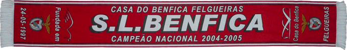 Cachecol Cachecóis Casa do Benfica em Felgueiras