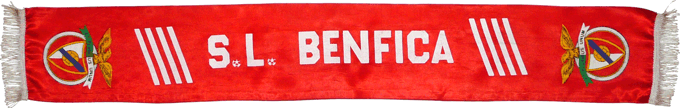 Cachecol SL Benfica Cetim