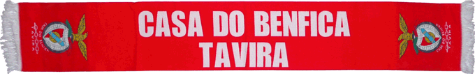 Cachecol Cachecóis Casa do Benfica em Tavira