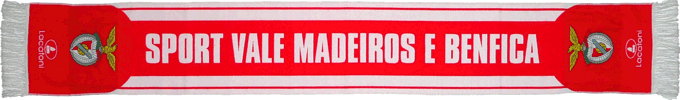 Cachecol Cachecóis Sport Vale Madeiros e Benfica