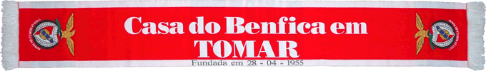 Cachecol Casa do Benfica em Tomar