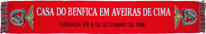 Cachecol Casa Benfica do Benfica em Aveiras de Cima
