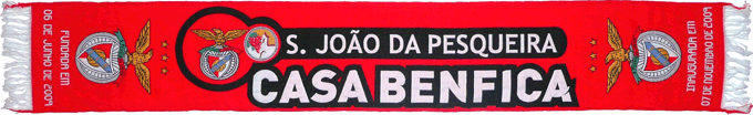 Cachecol Casa Benfica São João da Pesqueira