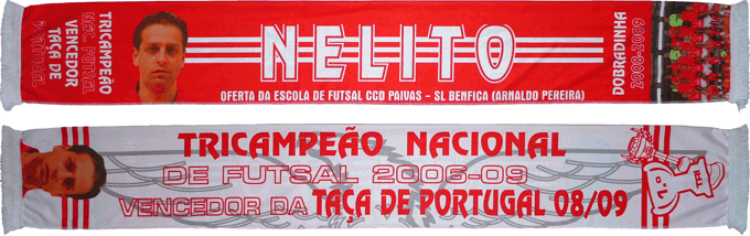 Cachecol Benfica Futsal André Lima