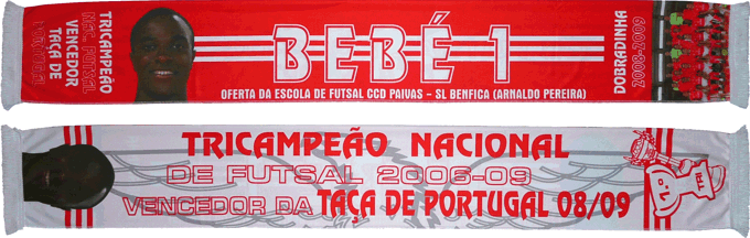 Cachecol Benfica Futsal Bébé