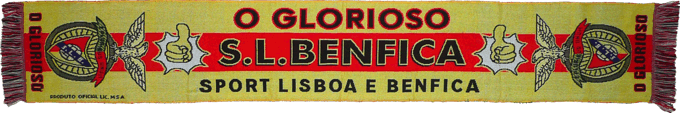 Cachecol SL Benfica O Glorioso