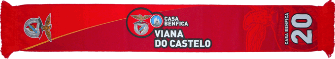 Cachecol Casa Benfica Viano do Castelo