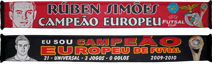 Cachecol Benfica Futsal 21 Rúben Simões