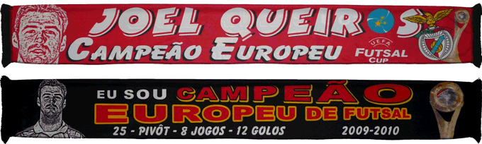 Cachecol Benfica Futsal 25 Joel Queirós